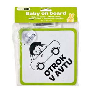 Tablica Otrok v avtu NOVO