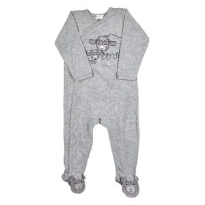 H&M pajac s stopalkami št. 86